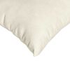 vidaXL Sofapuder 2 pcs Creme 80 x 40 cm Velourstof