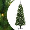 vidaXL Juletr&aelig; med 300 LED'er med stativ Gr&oslash;n 240 cm PE