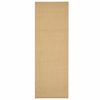 vidaXL gulvt&aelig;ppe 100x300 cm naturlig sisal sandfarvet