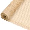 vidaXL afsk&aelig;rmning 1,5x10 m HDPE 150 g/m&sup2; beige