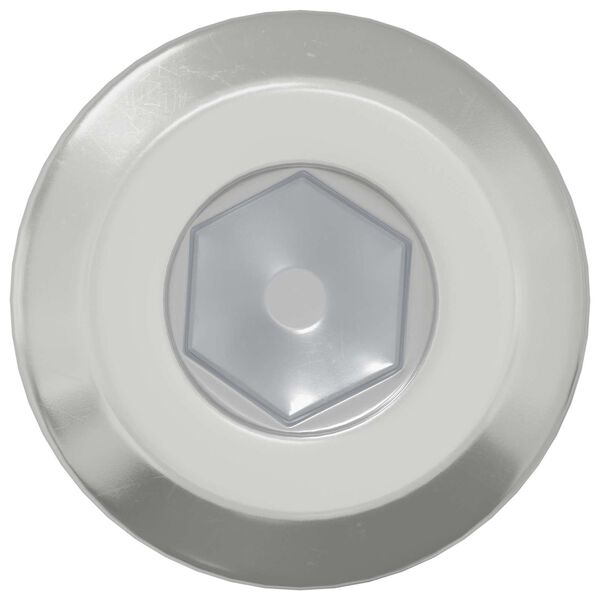 vidaXL Hovedl&aring;s Skrue 2 pcs S&oslash;lv M6 x 15 mm St&aring;l