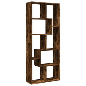 vidaXL bogreol/rumdeler 67x25x161,5 cm konstrueret tr&aelig; r&oslash;get eg