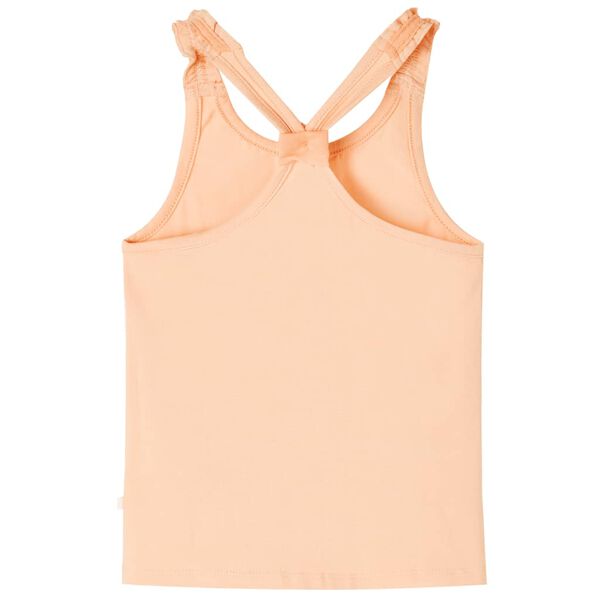 Tanktop til børn str. 92 lys orange