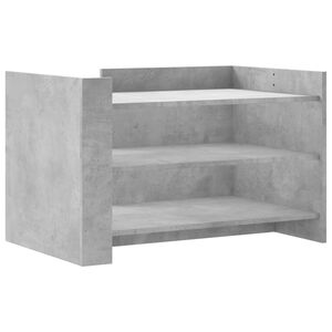 vidaXL sofabord 80x50x50 cm konstrueret tr&aelig; betongr&aring;