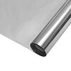 vidaXL Statisk Reflekterende Solfilm til Vinduer S&oslash;lv 60 x 1000 cm PVC