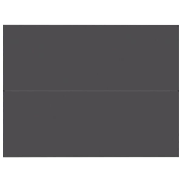 vidaXL sengebord 40x30x30 cm konstrueret træ Grå