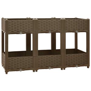 vidaXL h&oslash;jbed 120x40x71 cm polypropylen