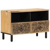 vidaXL tv-bord 70x33x46 cm massivt mangotr&aelig;
