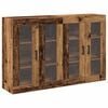 vidaXL V&aelig;ggeskabe 2 stk. Gammelt tr&aelig; 69,5 x 34 x 90 cm Konstrueret tr&aelig;