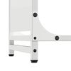 vidaXL br&aelig;ndestativ 90x28x65 cm koldvalset st&aring;l hvid