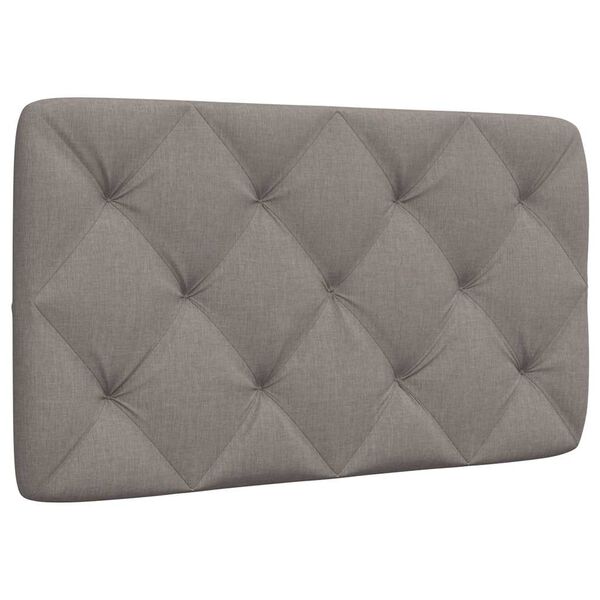 vidaXL gavlpude 90 cm stof gr&aring;brun