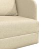 vidaXL Sovesofa 60cm Creme Stof