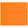 vidaXL altanafsk&aelig;rmning 90x1000 cm 100 % polyester orange