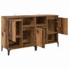 vidaXL Sideboards 2 pcs Gammelt tr&aelig; 60 x 35 x 70 cm Konstrueret tr&aelig;