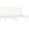 vidaXL daybed uden madras 80x200 cm massivt fyrretr&aelig; hvid
