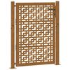 vidaXL havel&aring;ge 100x150 cm vejrbestandigt st&aring;lkorsdesign