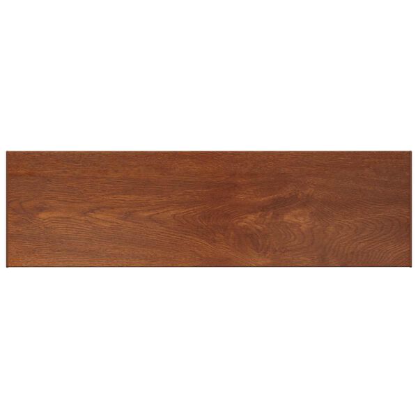 vidaXL Vindueskarm Brun Tr&aelig; 160 x 40 x 4,5 cm PVC