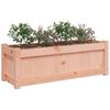 vidaXL plantekasse 90x31x31 cm massivt douglasgran