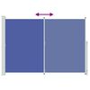 vidaXL sidemarkise til terrassen 200x300 cm sammenrullelig bl&aring;