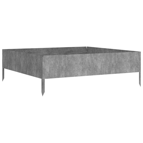 vidaXL h&oslash;jbed 100x100x33,5 cm cortenst&aring;l