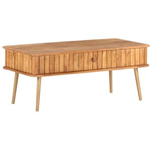 vidaXL sofabord 100x50x40 cm massivt akacietr&aelig;