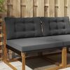 vidaXL Udend&oslash;rs Sofa Pude 2 pcs Antracit Polyester
