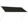 vidaXL foldemarkise 250 x 150 cm antracitgr&aring;