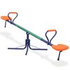 vidaXL 360-graders roterende vippe orange