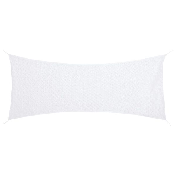 vidaXL camouflagenet 312x140 cm med opbevaringspose hvid