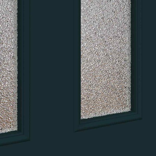 vidaXL hovedd&oslash;r 98x198 cm PVC hvid