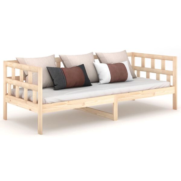 vidaXL daybed massivt fyrretr&aelig; 90x190 cm