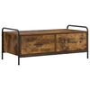 vidaXL Sofabord R&oslash;get eg 99,5 x 49 x 41 cm Konstrueret tr&aelig;