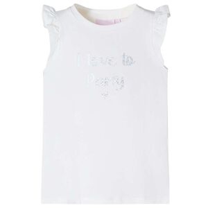 vidaXL T-shirt til b&oslash;rn str. 104 med fl&aelig;ser lilla