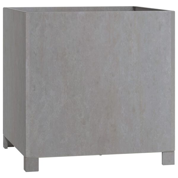 vidaXL plantekasse med ben 50x50x50 cm cortenstål rustfarvet