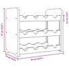 vidaXL vinreol 43x25x37 cm massivt fyrretr&aelig;