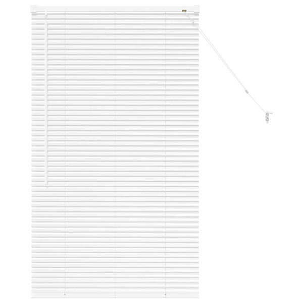 vidaXL Persienner Hvid 130 x 70 cm Aluminium