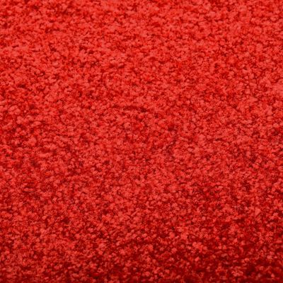 vidaXL vaskbar dørmåtte 40x60 cm rød