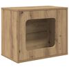 vidaXL Kat Hus Artisan-eg 51 x 30 x 42,5 cm Konstrueret tr&aelig;