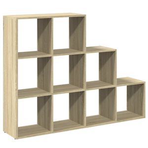 vidaXL bogreol/rumdeler 137,5x29x103,5 cm konstrueret tr&aelig; sonoma-eg