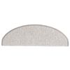 vidaXL selvkl&aelig;bende trappem&aring;tter 30 stk. 65x21x4 cm sisal-look platina