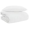 vidaXL 2-i-1 Dyne med pude 2 stk. Hvid Dunfjer