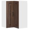 vidaXL Panel til opvaskemaskine Kalmar Brun eg 57 x 57 x 80 cm