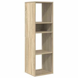 vidaXL bogreol 34x31x112 cm konstrueret tr&aelig; sonoma-eg