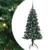 vidaXL Hj&oslash;rne Kunstigt Juletr&aelig; med 150 LED'er Gr&oslash;n 150 cm PVC og metal