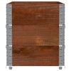 vidaXL plantekasse 100x50 cm massivt fyrretr&aelig; brun