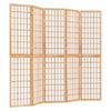 vidaXL 5-panels rumdeler 200x170 cm foldbar japansk stil