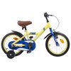 vidaXL B&oslash;rnecykel 14 tommer anbefalet til 3-5 &aring;r gammel Gul