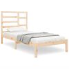 vidaXL sengeramme 75x190 cm massivt tr&aelig;