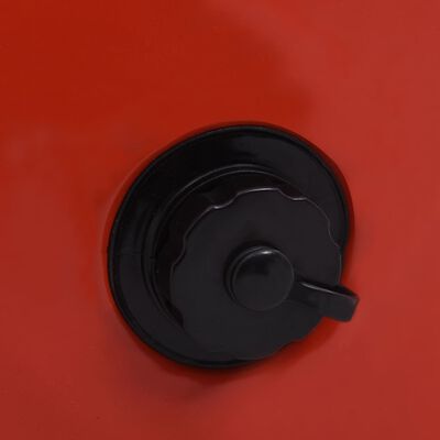 vidaXL foldbart hundebassin 160 x 30 cm PVC rød
