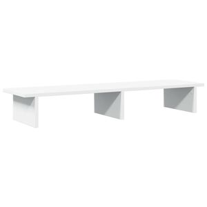 vidaXL sk&aelig;rmholder 100x27x15 cm konstrueret tr&aelig; hvid